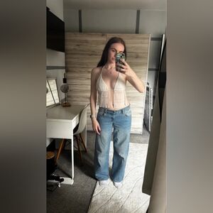 white tie top